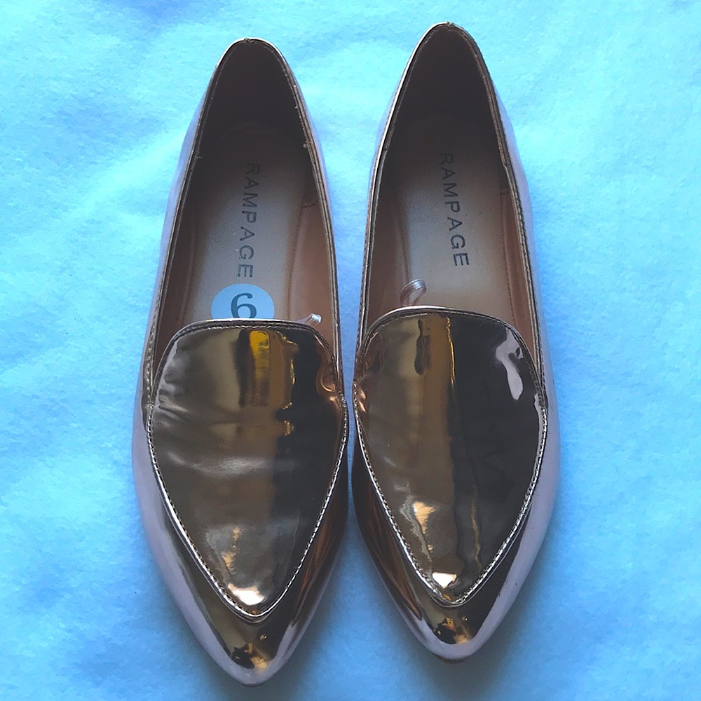 Copper flats in SZ 6 new without tags